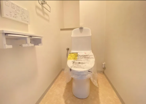 宇部市錦町、マンションのトイレ画像です