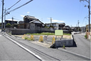 宇部市東梶返、土地の外観画像です