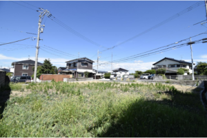 宇部市東梶返、土地の外観画像です