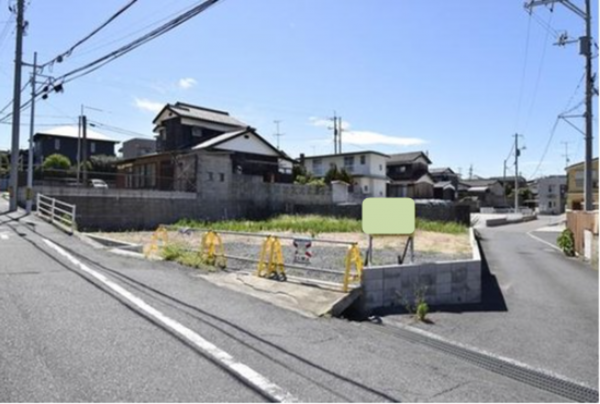 宇部市東梶返、土地の外観画像です