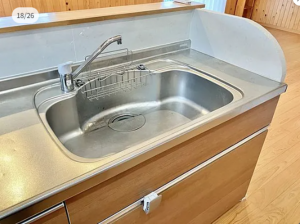 宇部市大字西岐波、中古一戸建てのキッチン画像です