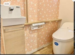 宇部市大字西岐波、中古一戸建てのトイレ画像です