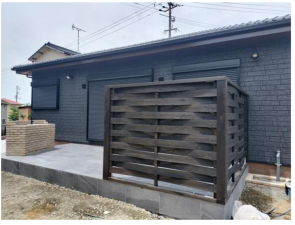 宇部市則貞、新築一戸建ての外観画像です