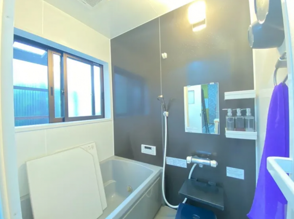 宇部市北小羽山町、中古一戸建ての風呂画像です