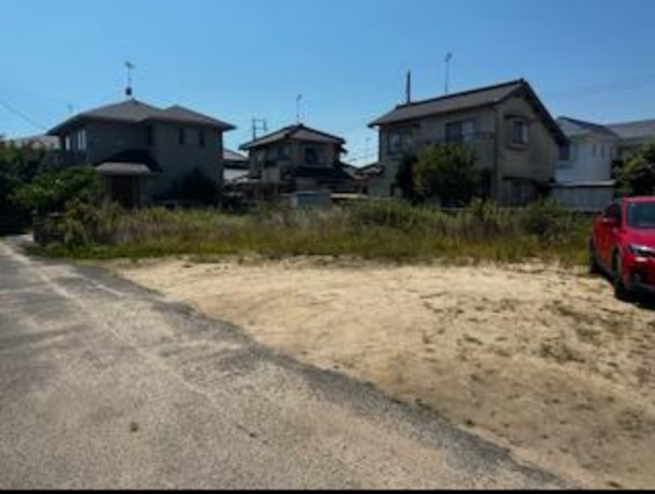 宇部市東梶返、土地の外観画像です