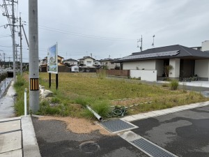 宇部市黒石北、土地の外観画像です