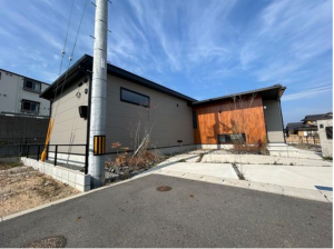 宇部市黒石北、新築一戸建ての外観画像です