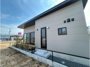 宇部市黒石北、新築一戸建ての外観画像です