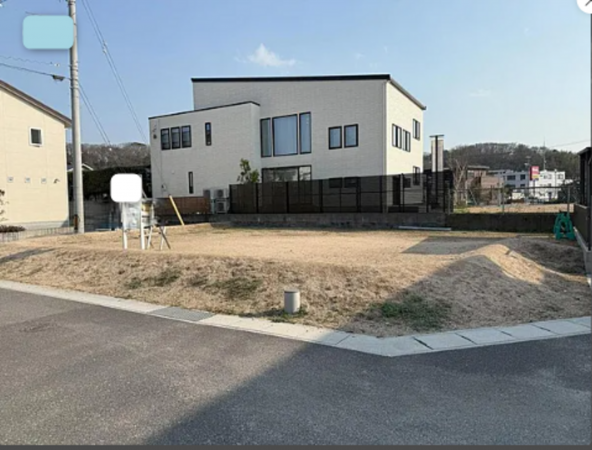 宇部市東藤曲、土地の画像です