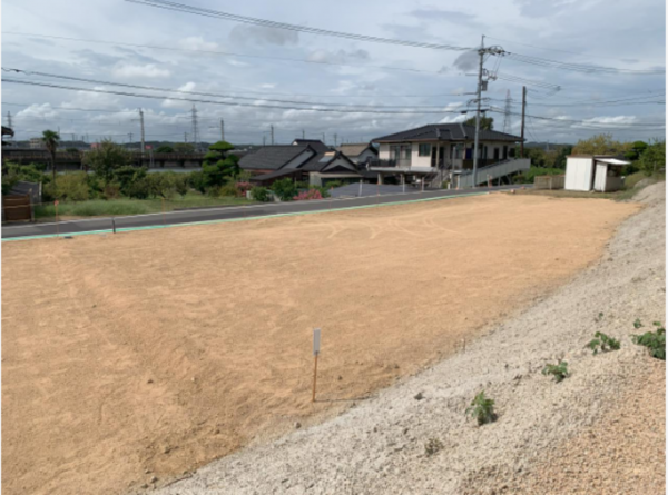 宇部市松崎町、土地の外観画像です