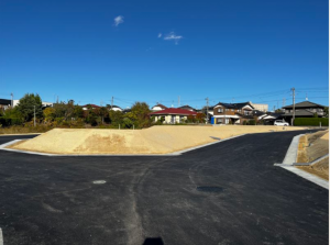 宇部市東梶返、土地の外観画像です