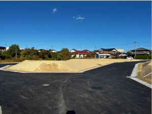 宇部市東梶返、土地の外観画像です