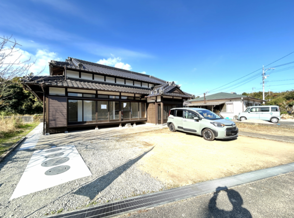 山口市阿知須、中古一戸建ての外観画像です