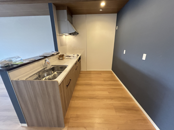 山口市阿知須、中古一戸建てのキッチン画像です