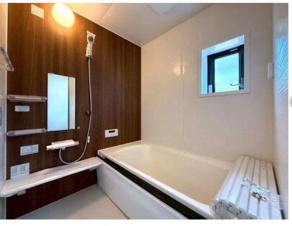 宇部市西宇部北、中古一戸建ての風呂画像です