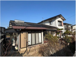 宇部市大字西岐波、中古一戸建ての外観画像です