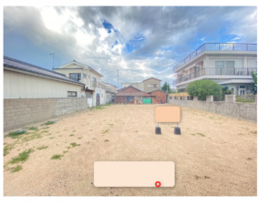 宇部市昭和町、土地の外観画像です