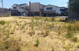 山陽小野田市厚狭、土地の外観画像です