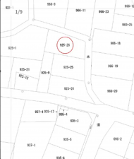 山陽小野田市大字有帆、土地の画像です