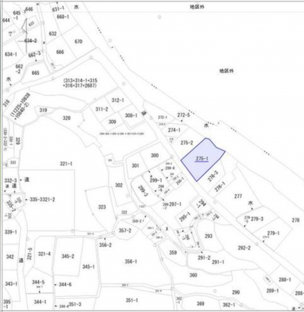 山陽小野田市大字山川、土地の画像です