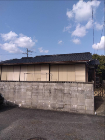 山陽小野田市日の出、土地の前面道路を含む現地写真画像です