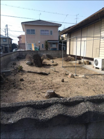 山陽小野田市日の出、土地の外観画像です