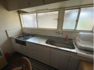 山陽小野田市大字津布田、中古一戸建てのキッチン画像です