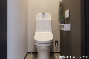 宇部市大小路、新築一戸建てのトイレ画像です