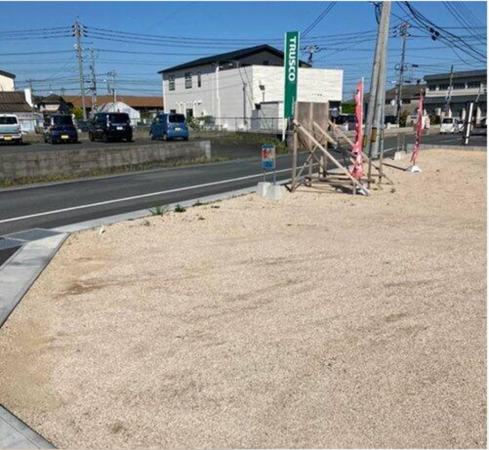 宇部市大字中野開作、土地の外観画像です