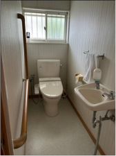 宇部市開、中古一戸建てのトイレ画像です