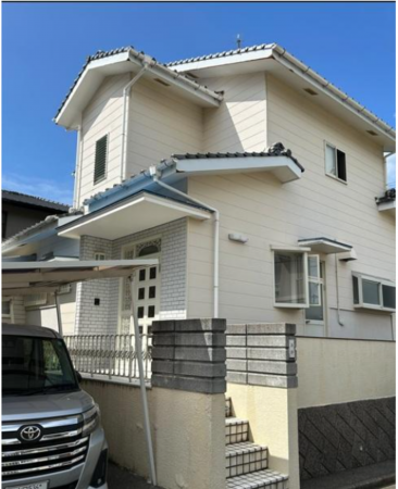 宇部市開、中古一戸建ての外観画像です