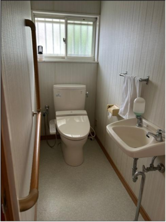 宇部市開、中古一戸建てのトイレ画像です