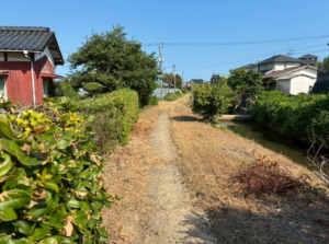 宇部市大字東岐波、中古一戸建ての周辺の街並み画像です