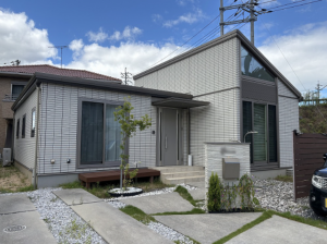 宇部市北条、中古一戸建ての外観画像です