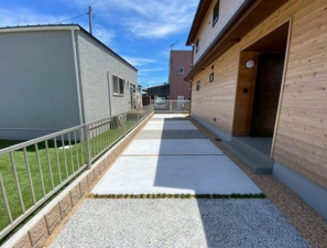 宇部市大字妻崎開作、新築一戸建ての外観画像です