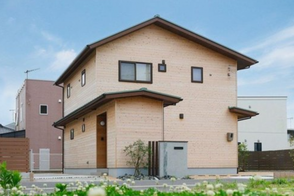 宇部市大字妻崎開作、新築一戸建ての外観画像です