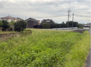宇部市大字東岐波、土地の外観画像です