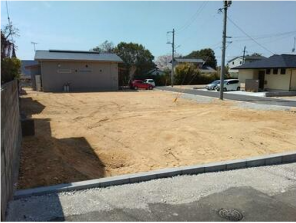 宇部市中村、土地の外観画像です