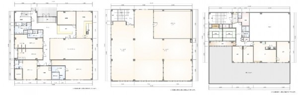 宇部市末広町、収益物件/店舗付住宅の間取り画像です