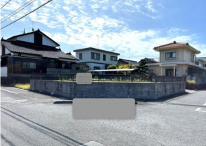 宇部市大字際波、土地の外観画像です