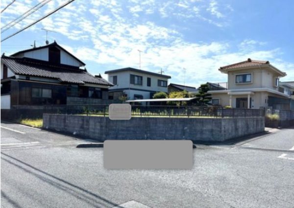 宇部市大字際波、土地の外観画像です