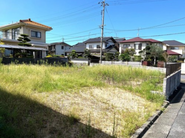 宇部市大字際波、土地の外観画像です