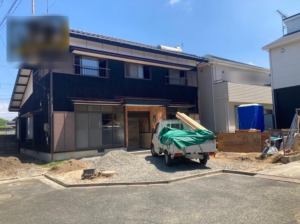 宇部市岬町、中古一戸建ての外観画像です