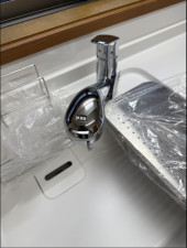 宇部市文京台、中古一戸建てのキッチン画像です