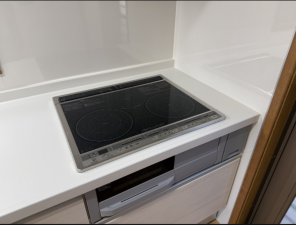 宇部市文京台、中古一戸建てのキッチン画像です