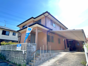 宇部市文京台、中古一戸建ての外観画像です