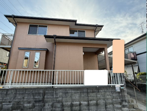 宇部市文京台、中古一戸建ての外観画像です