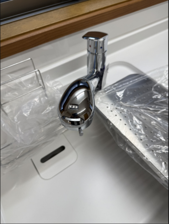 宇部市文京台、中古一戸建てのキッチン画像です