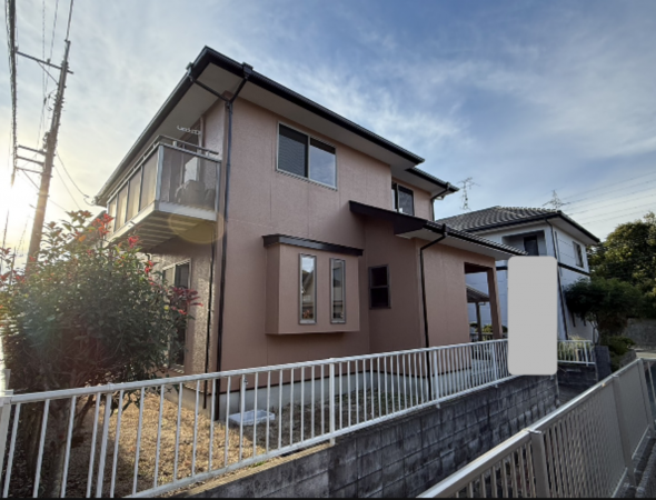 宇部市文京台、中古一戸建ての外観画像です