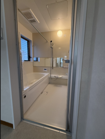 宇部市文京台、中古一戸建ての風呂画像です